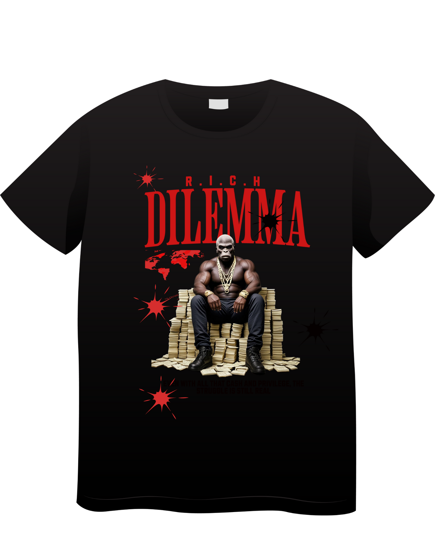 Men's Relaxed Fit Rich Dilemma T-Shirt