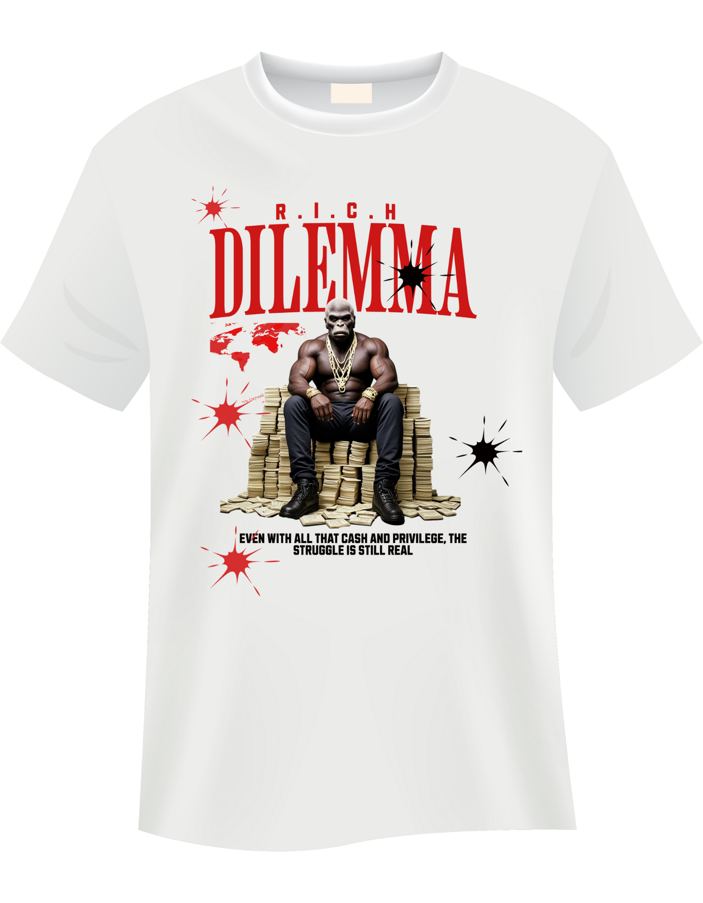 Men's Relaxed Fit Rich Dilemma T-Shirt