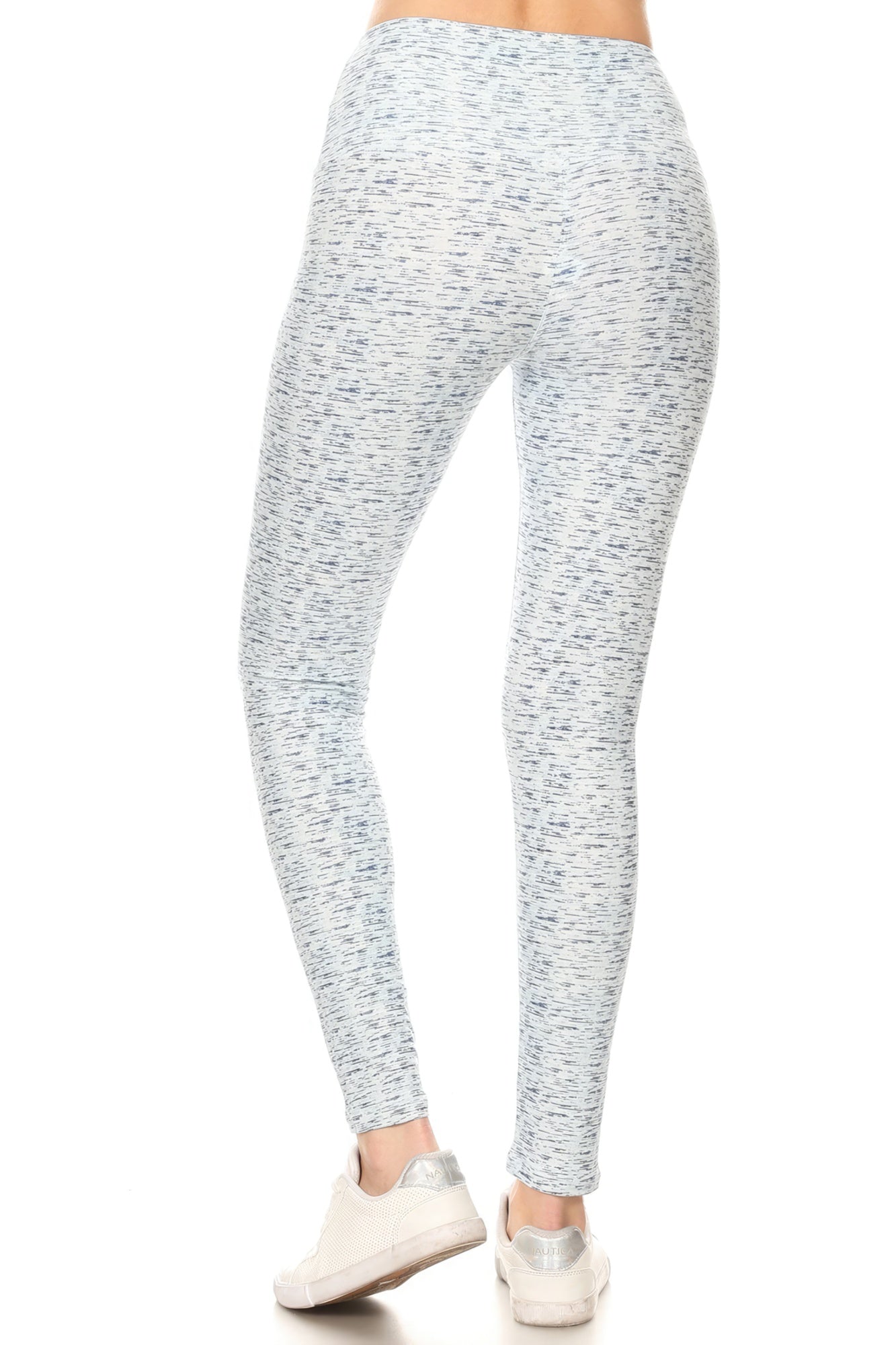 5-inch Long Yoga Style Multi Printed Leggings With High Waist