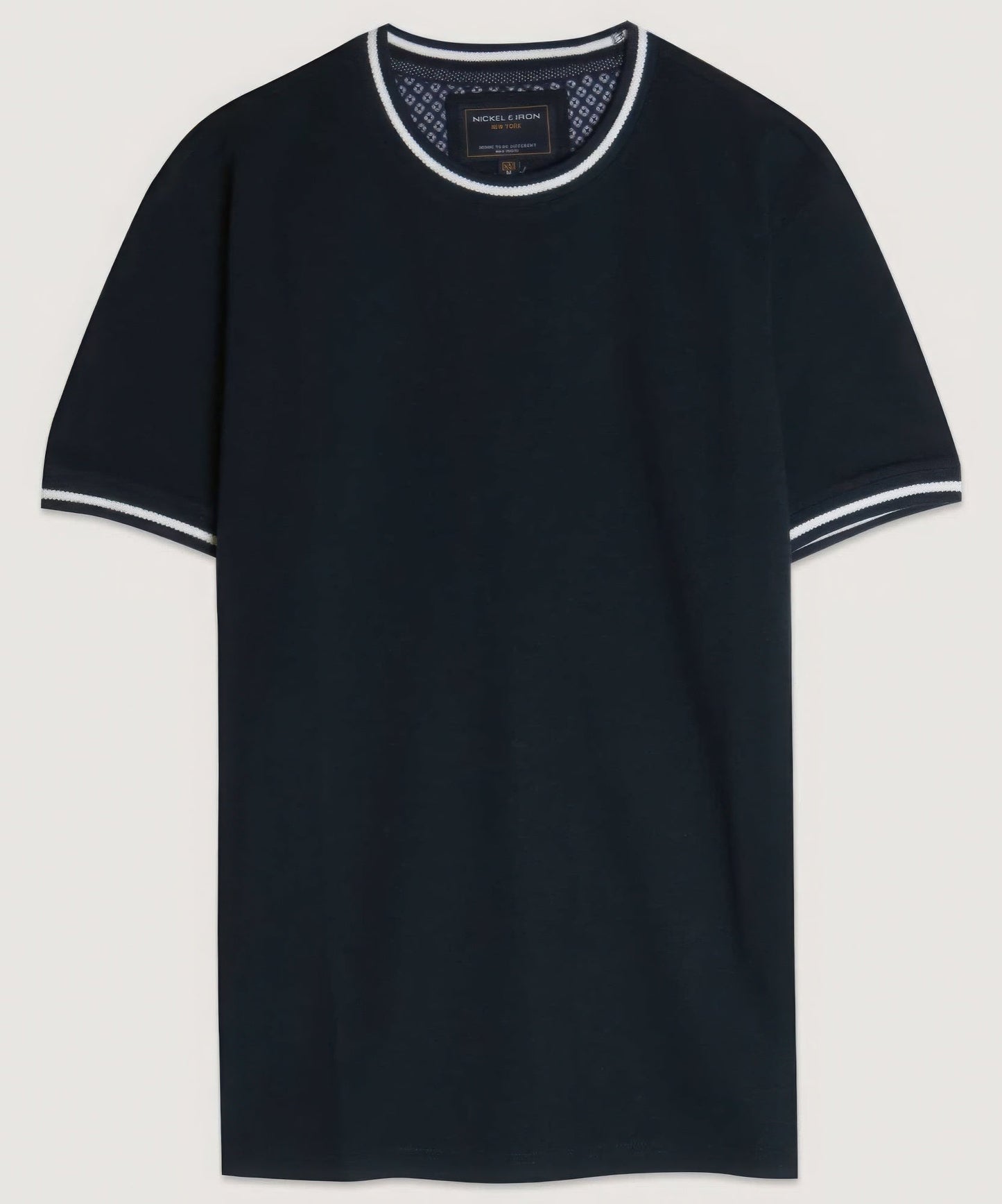 Interlock Crew Tee - Stylish & Versatile Essential striped polo-inspir